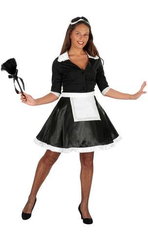 adult french maid costume